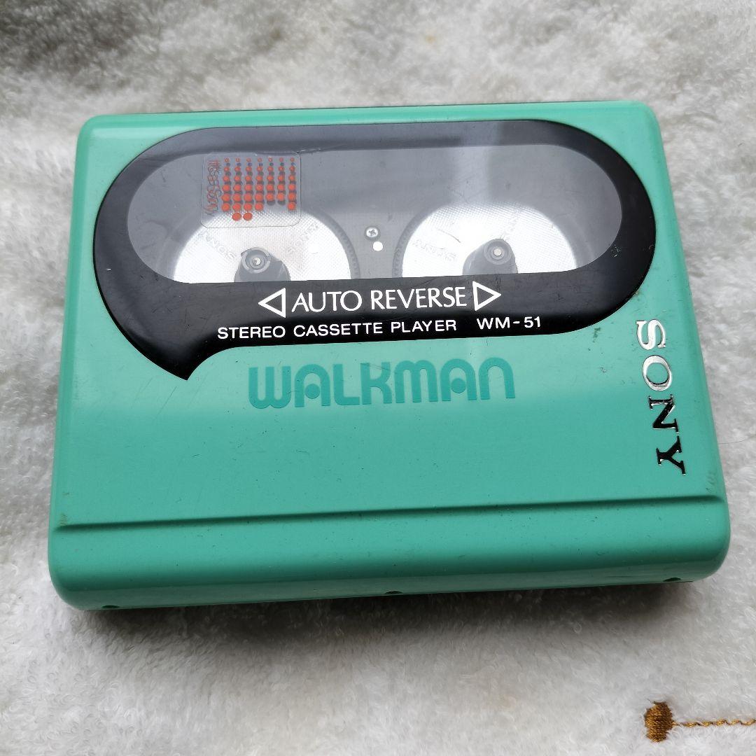 SONY WM-51 ウォークマン ミントグリーン ソニー カセット 買取実績 |SONY ソニー WM-51 WALKMAN ウォークマン - 大阪 京都 奈良