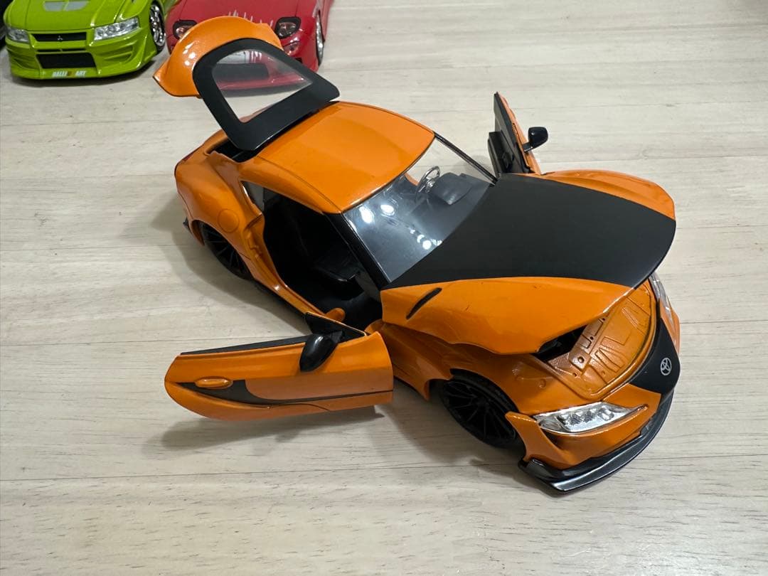 ワイスピ ミニカー5台セット（開閉機能付き）