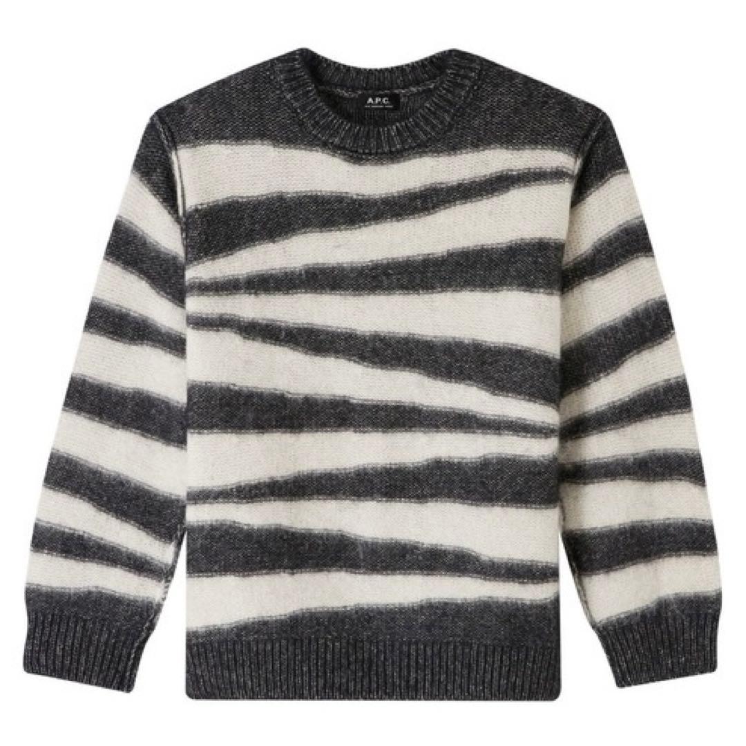 [A.P.C.] PULL SEBASTIEN - 総柄ニットプルオーバー A.P.C.（アーペーセー） ニット セーター PULL SUZY /25A レディース