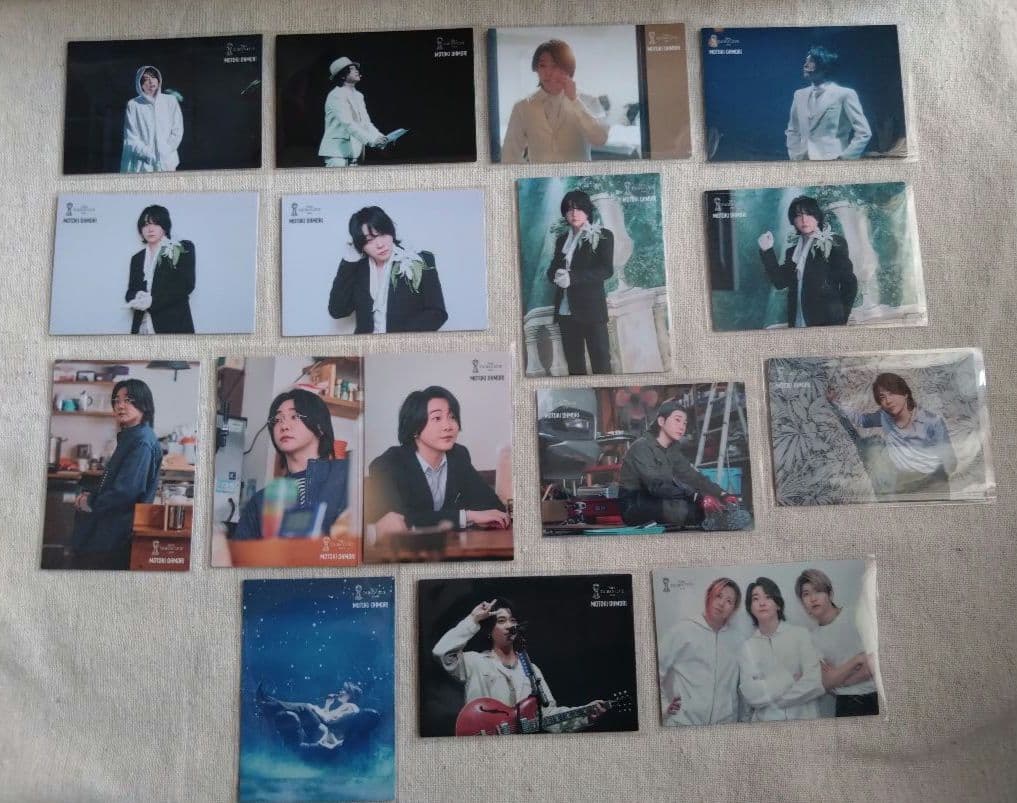 Mrs. GREEN APPLE 　対バン　フォトカード　大森元貴　16枚 Mrs GREEN APPLE 対バン フォトカード 大森元貴 セット｜Yahoo!フリマ