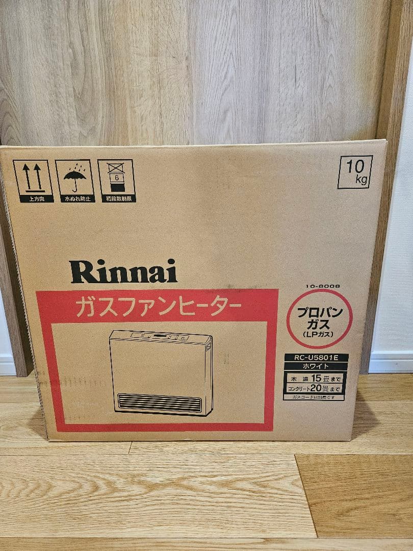 RC-U5801E ガスファンヒーター 5.60kW