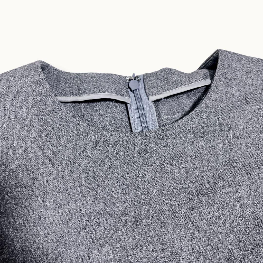 専用】とんがりトップス グレー パフスリーブ 長袖 サイズ2 - メルカリ