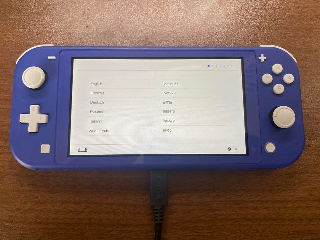Nintendo Switch Lite 青 本体