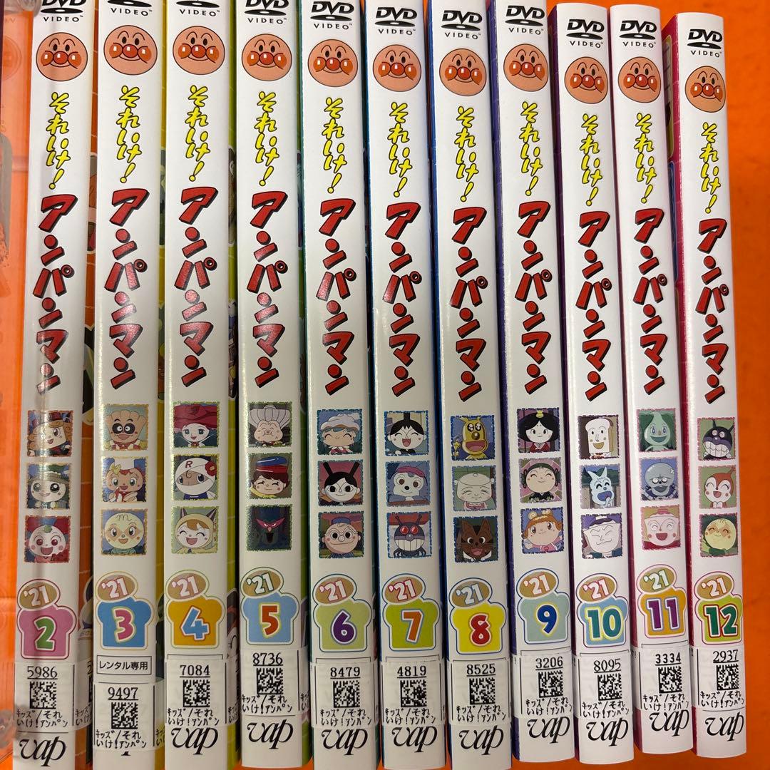 それいけ！アンパンマン '21 DVD 全11巻セット 2011年シリーズ - メルカリ