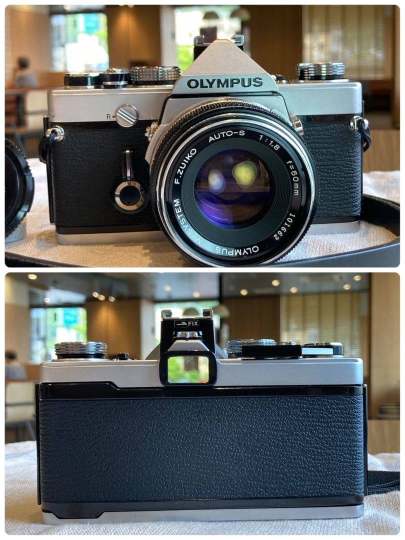 超希少！完動・美品☆オリンパスm-1（om-1） &Mシス f1.8