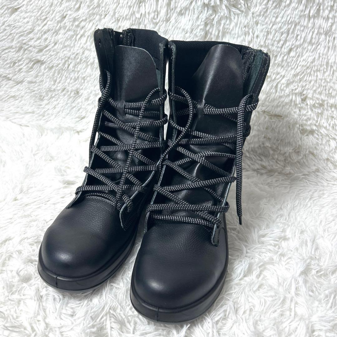 【未使用品】安全靴 26.0cm ブラック WS33 静電靴 消防 長編上