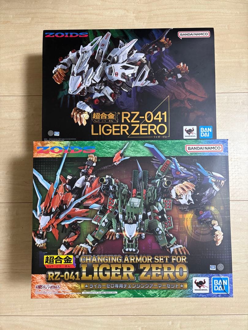 超合金 ZOIDO RZ-041 ライガーゼロ&チェンジングアーマーセット - メルカリ