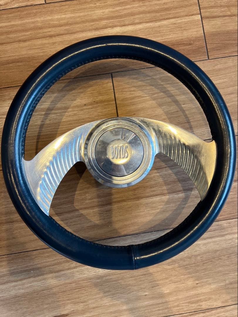 BOYDS ボイド　ハンドルステアリング　ボス付き ボイド ステアリング ボス付 ハンドル BOYDS used 当時物 - メルカリ