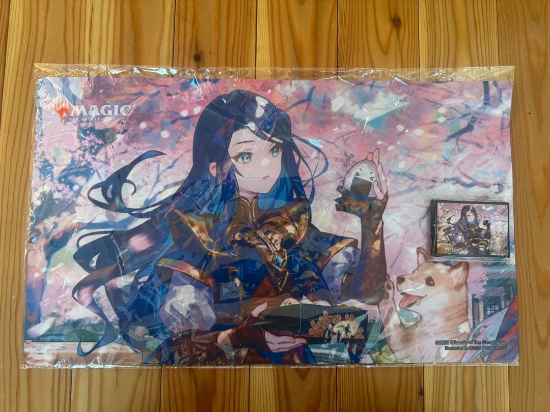 プレイマット ナーセット mtg 放浪皇のお花見キャンペーン スリーブ