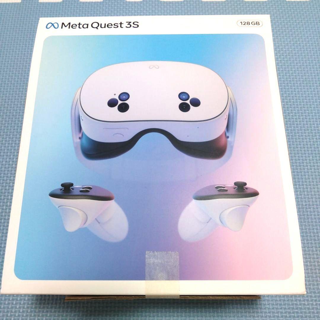  Quest 3S 128GB VRヘッドセットとフェイスパッド Meta Quest 3S 128GB All-In-One VR Headset for 2025-2026 Holiday