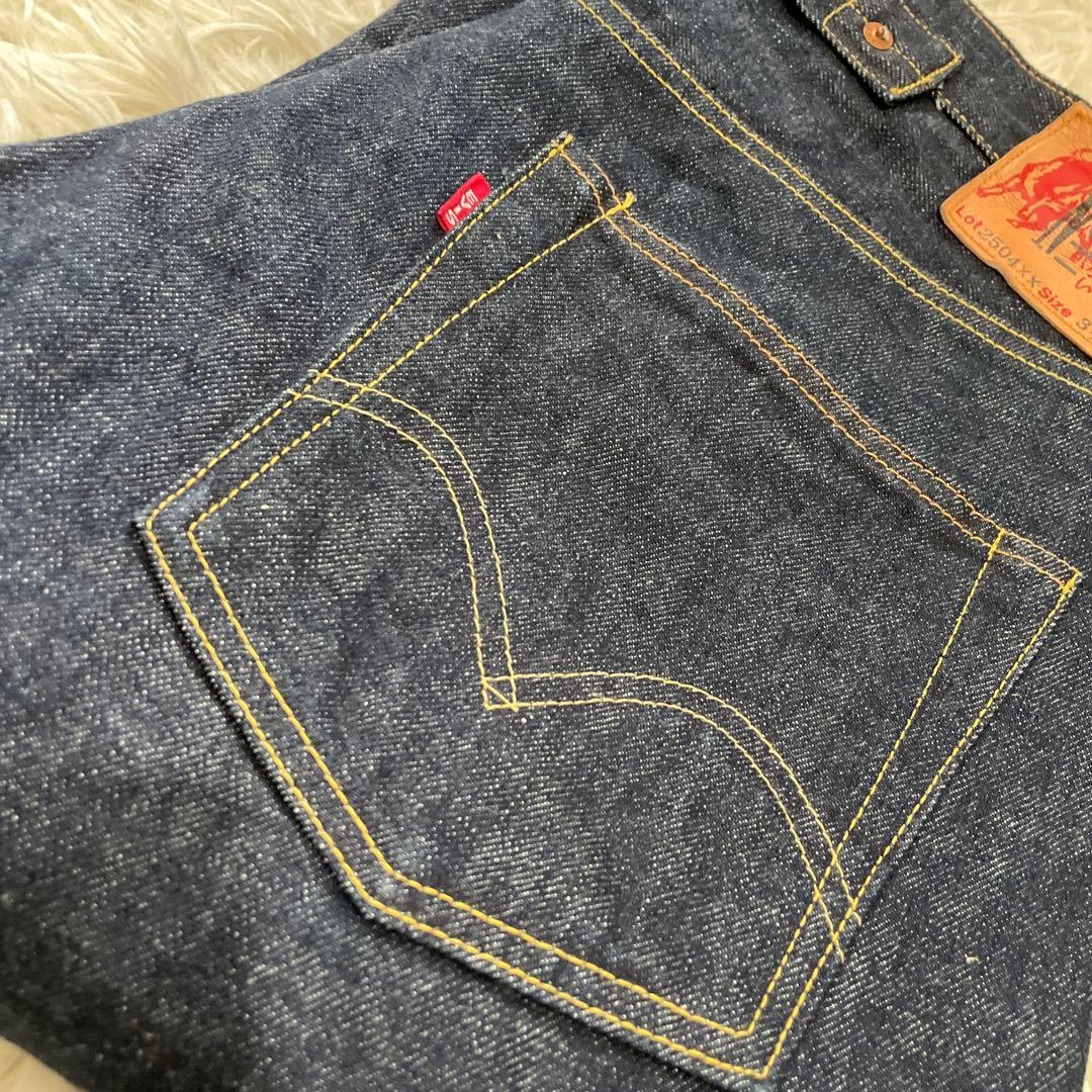 美品！エビスジーンズ EVIS 2504XX 初期 水牛タグ/シンチバック/34