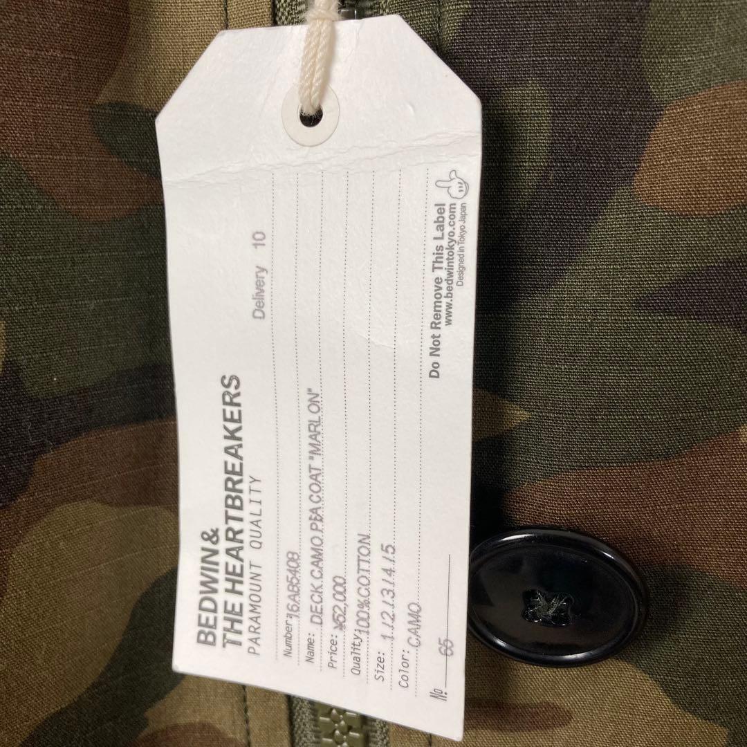 ジャケット・アウター 843 16AB5408 DECK CAMO PEA COAT \"MARLON\"