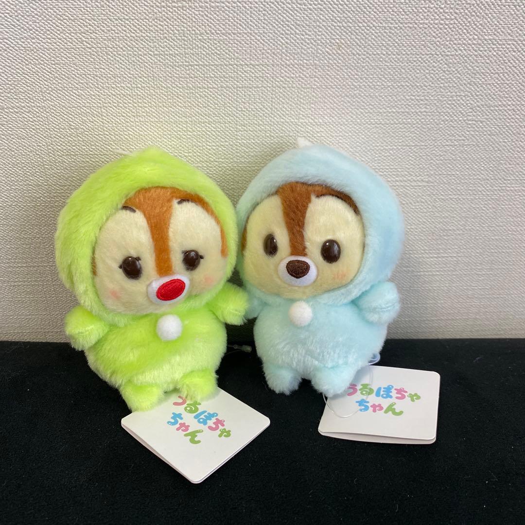ディズニーストア チップ&デール ぬいぐるみ うるぽちゃちゃん
