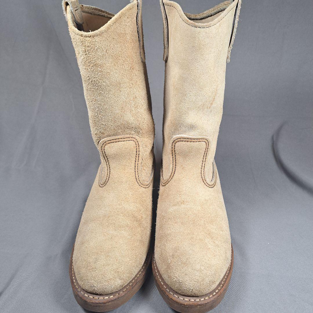 RedWing レッドウイング 8156 ペコスブーツ 25.5cm ベージュ
