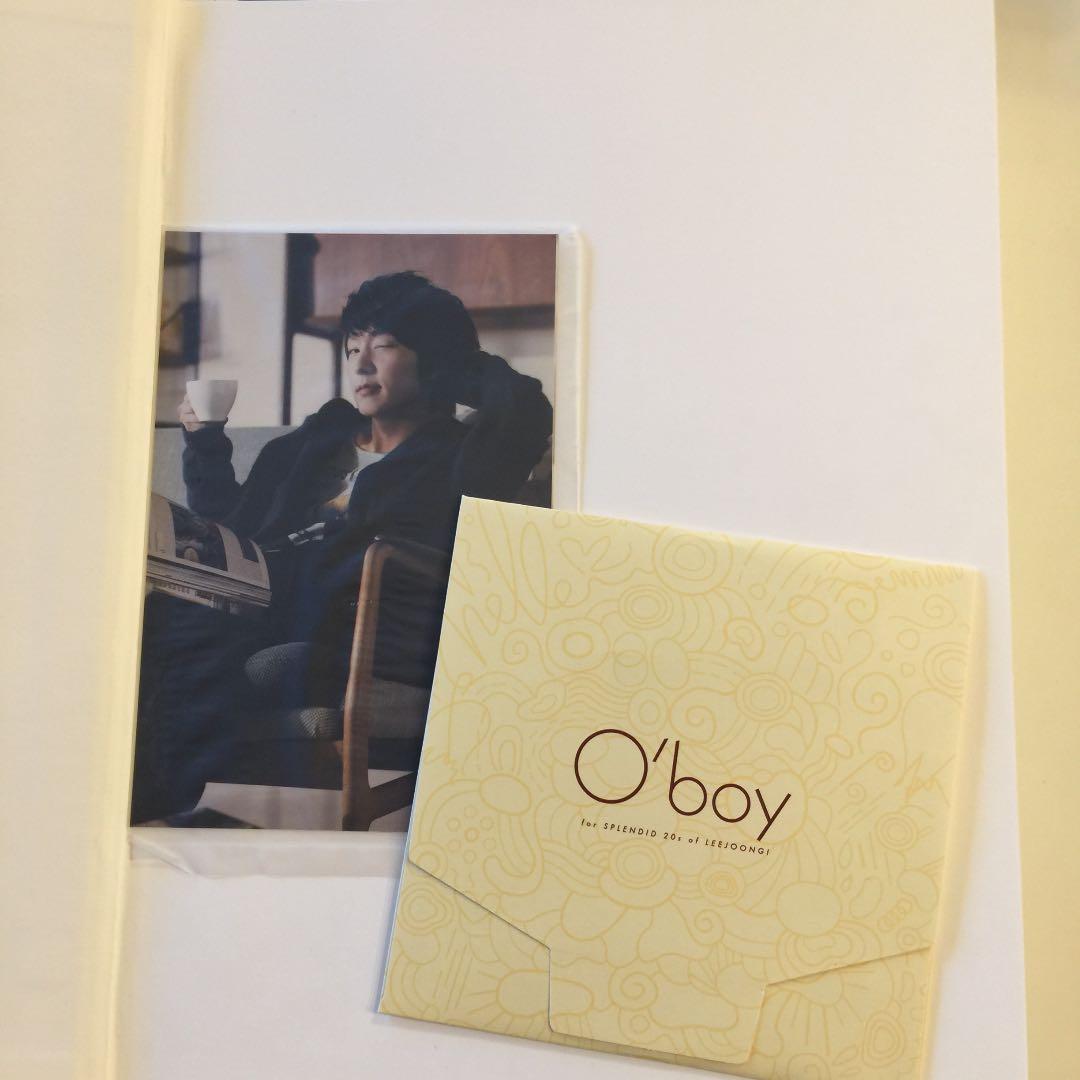 O'boy  イジュンギ写真集  DVD.写真付き