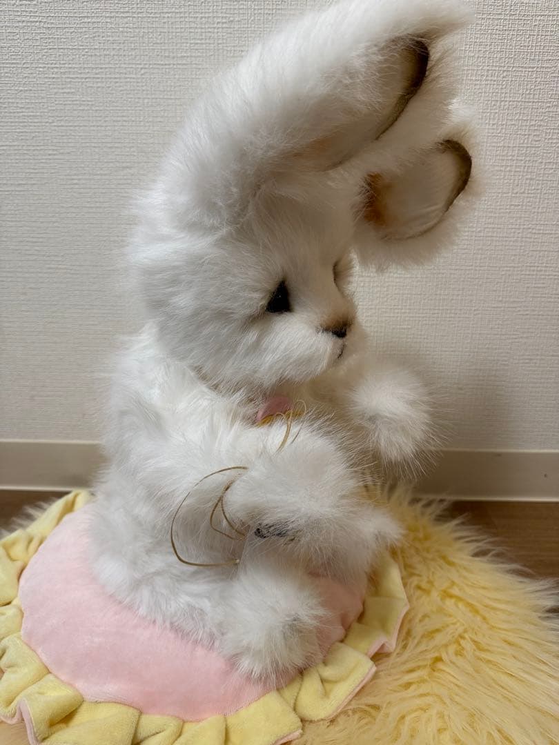 海外作家様作 アートドール 真っ白ウサギ - メルカリ