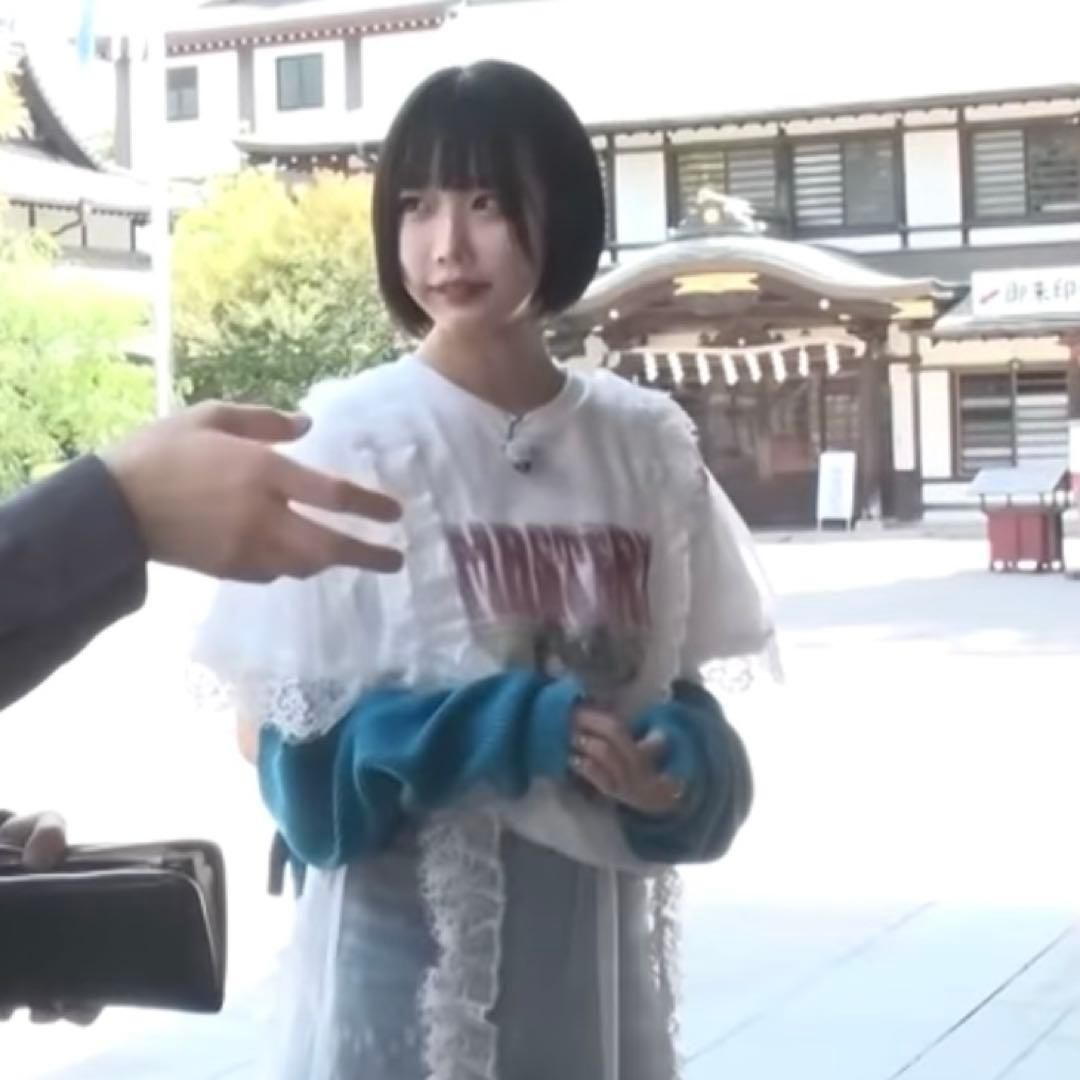 あのちゃん着用！リメイクロックミニワンピース - メルカリ