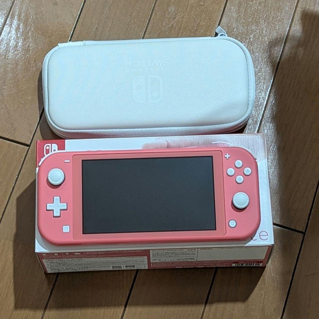 Nintendo Switch Lite コーラルピンク 専用ケース付き Nintendo Switch Lite コーラル [ゲーム機本体] 任天堂｜Nintendo 通販