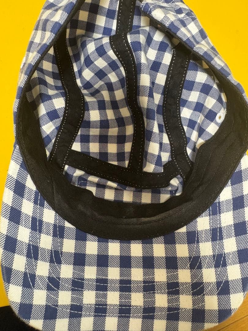 Supreme チェック柄 ワークキャップ - メルカリ