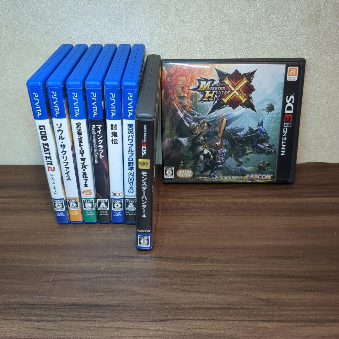 PlayStation vita+3DS】ソフト8本まとめ売りセット【oka】 - メルカリ