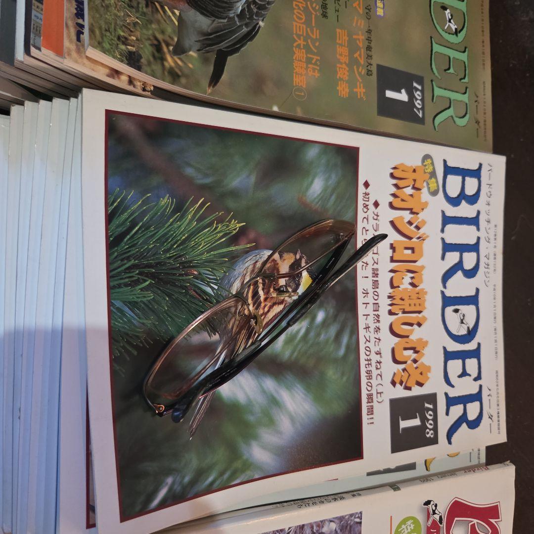 最終値下げ。BIRDER バードウォッチング 雑誌 1997-2000