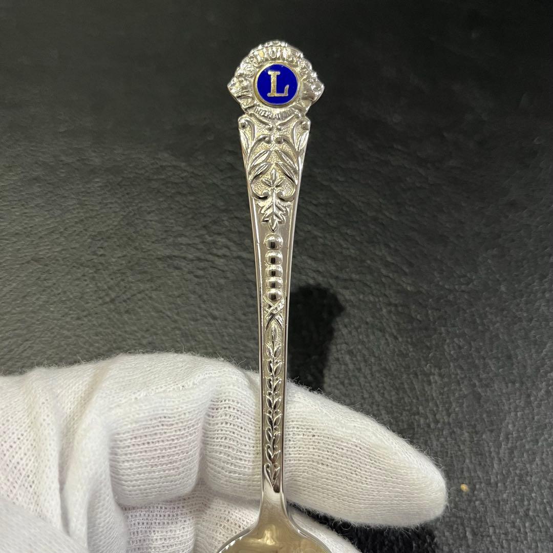 美品】ライオンズクラブ 大阪尚美堂 「silver950 銀スプーン」 5点