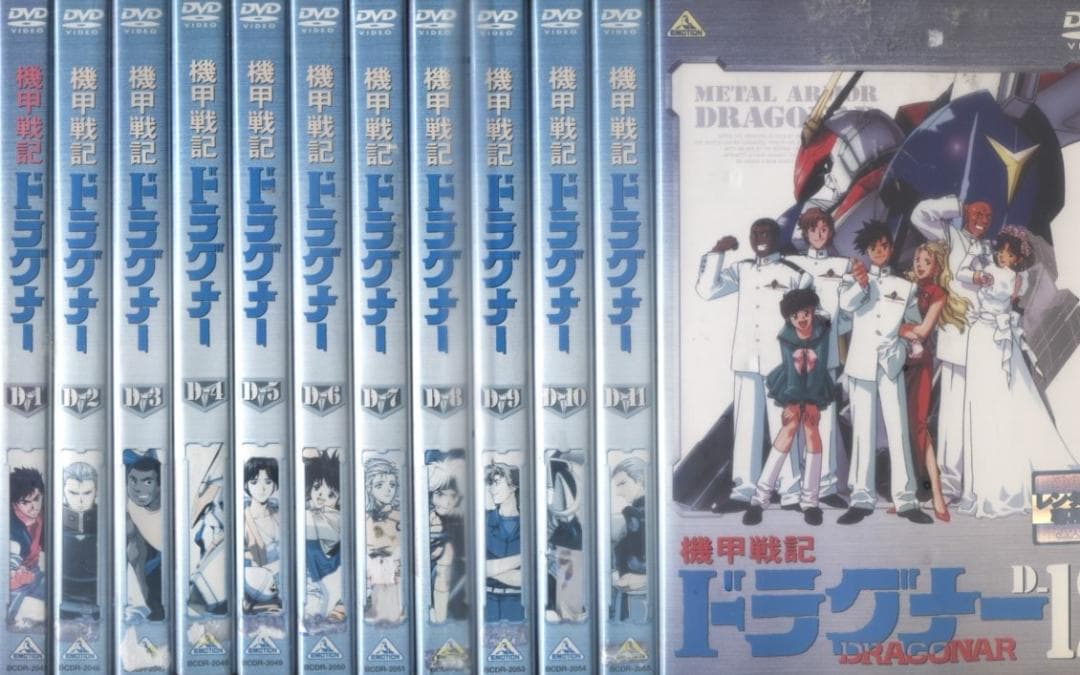 DVD　機甲戦記　ドラグナー　全12巻　サンライズ 機甲戦記ドラグナー｜作品紹介｜サンライズ