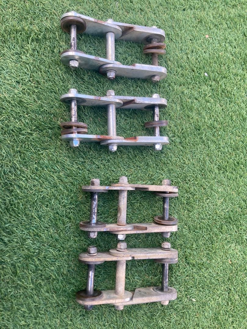 モーターファーム製エルボーシャックルウレタン付き幅広ジムニーJA11 SJ30 ACR SFIIワイドエルボーシャックル 2個セット ジムニーSJ30〜JA11用