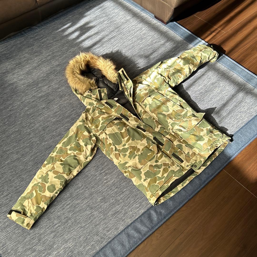 ノースフェイス マクマードパーカー ダウンパーカー 迷彩/カモフラ