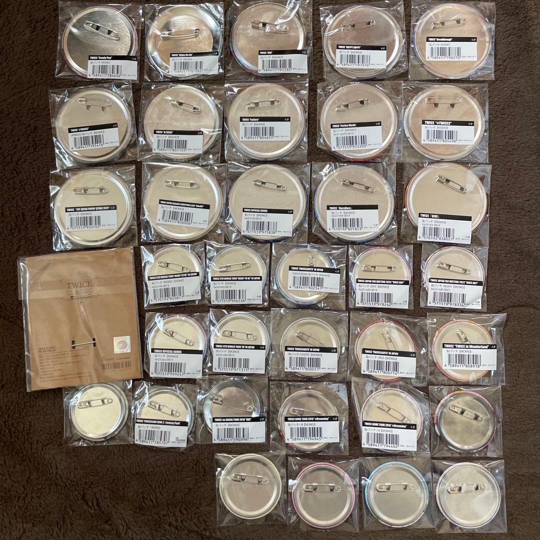 モモ 缶バッジ 缶バッチ 36点セット まとめ売り - メルカリ