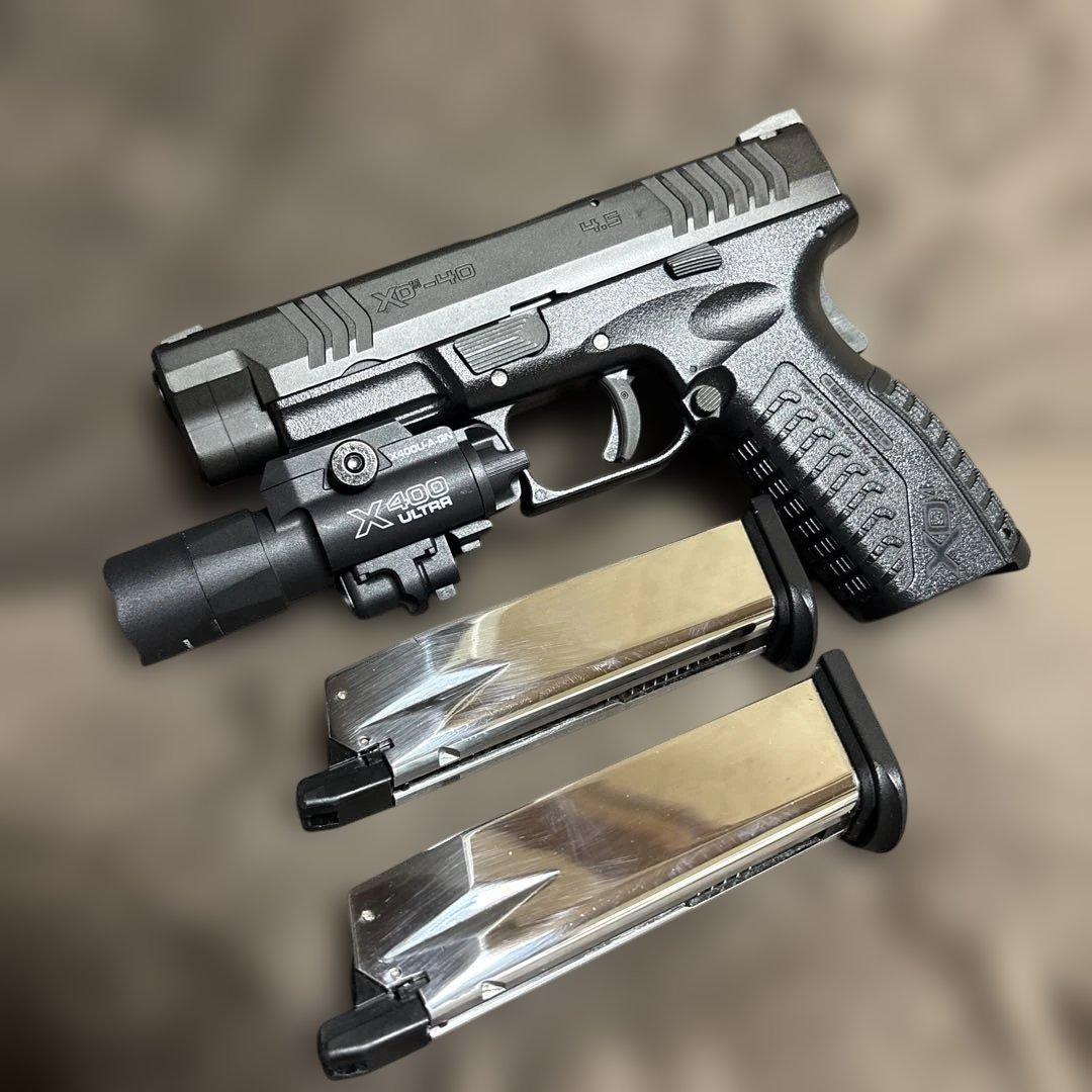 動作良好 東京マルイ ガスブローバック XDM 40 外装カスタム 東京マルイ 18歳以上用ガスブローバックハンドガン XDM-40 XDM40