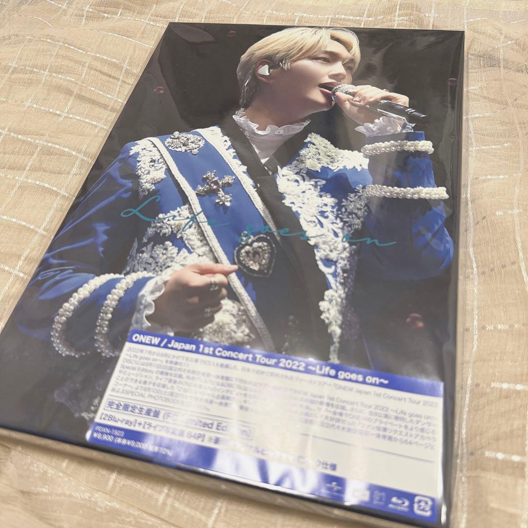 SHINee  ONEW  オニュ　FC  DVD ソロ SHINee オンユ 初ソロツアー『ONEW Japan 1st Concert Tour 2022