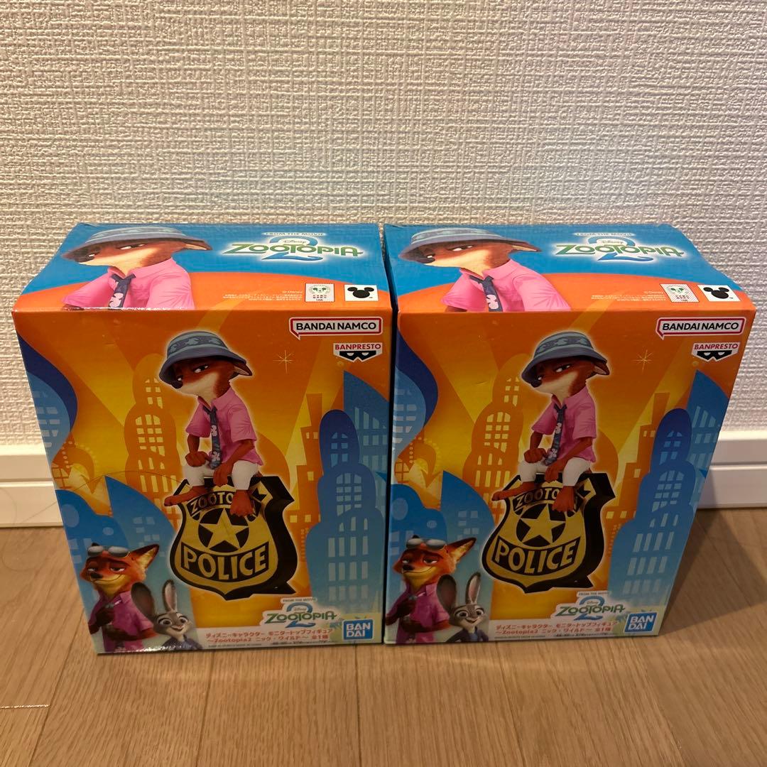 み*※様 ズートピア2 モニタートップフィギュア【3点】 - メルカリ