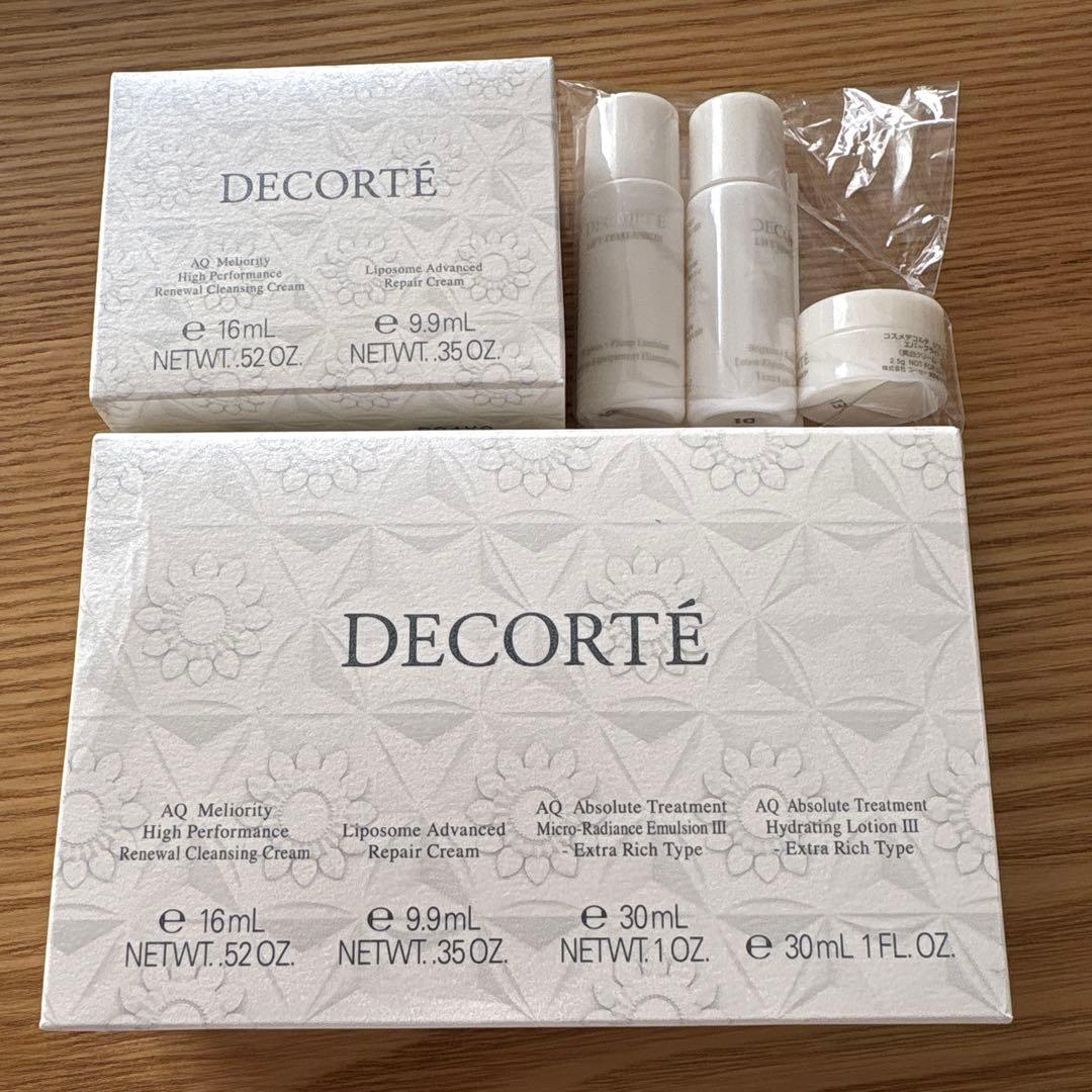 DECORTÉ AQ スキンケア トライアルセット - メルカリ