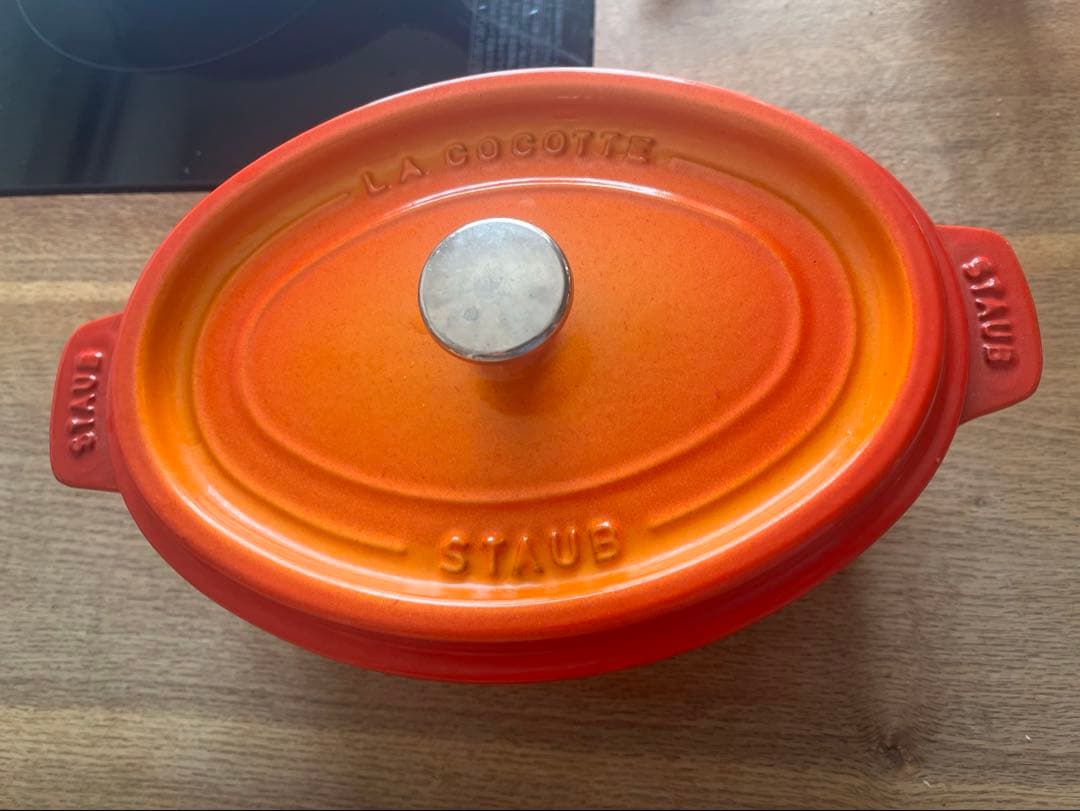 Staub 鍋　ココット　オレンジ Staub（ストウブ） 【並行輸入品】 鍋 24cm ピコ・ココット ラウンド