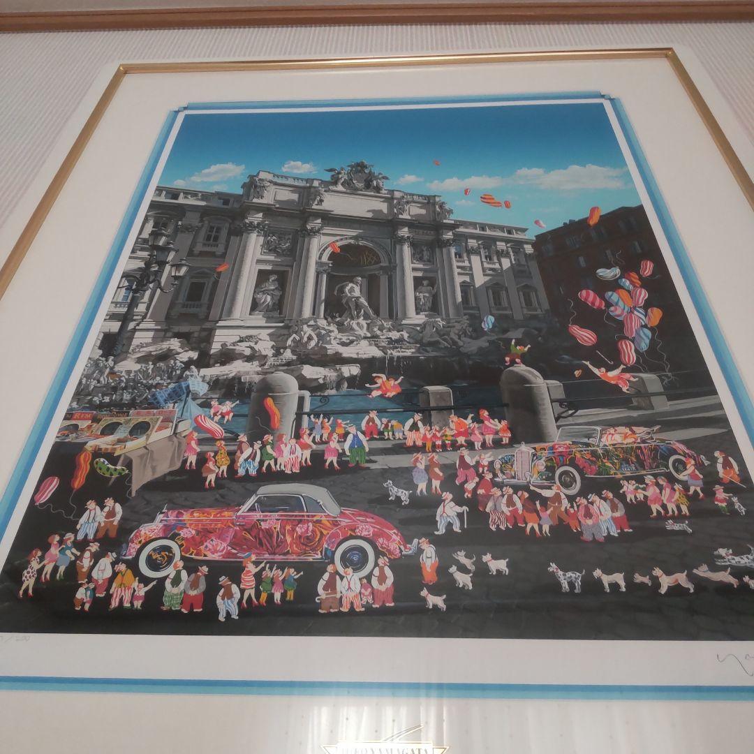 ヒロ・ヤマガタ ローマ シルクスクリーン 20号 - メルカリ