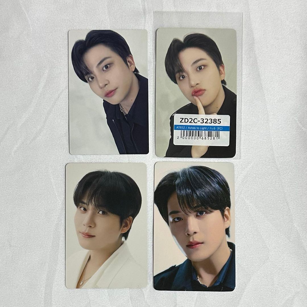 ATEEZ Ashes to Light ジョンホ トレカ セット - メルカリ