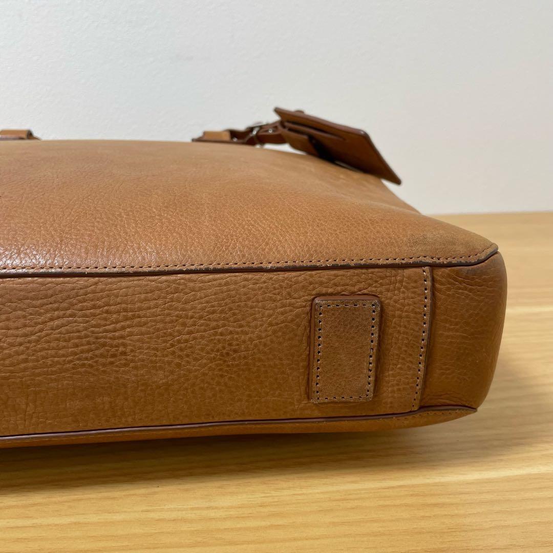 ダンヒル ビジネスバッグ ブリーフケース キャメル レザー L3J381T