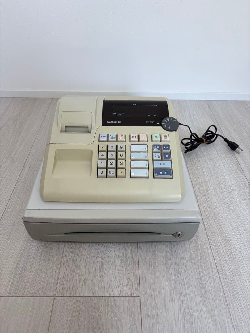 CASIO 100ER 電子レジスター ジャンク - メルカリ