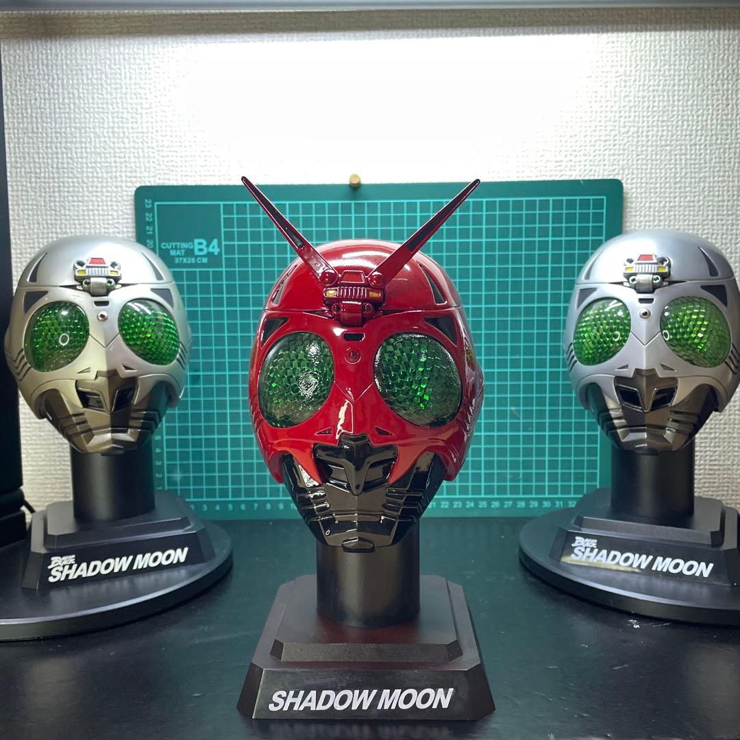 仮面ライダーシャドームーン SHADOW MOON レッド ヘルメット シャドウムーン ブラックサン 2022シリーズ 仮面ライダーシャドウ