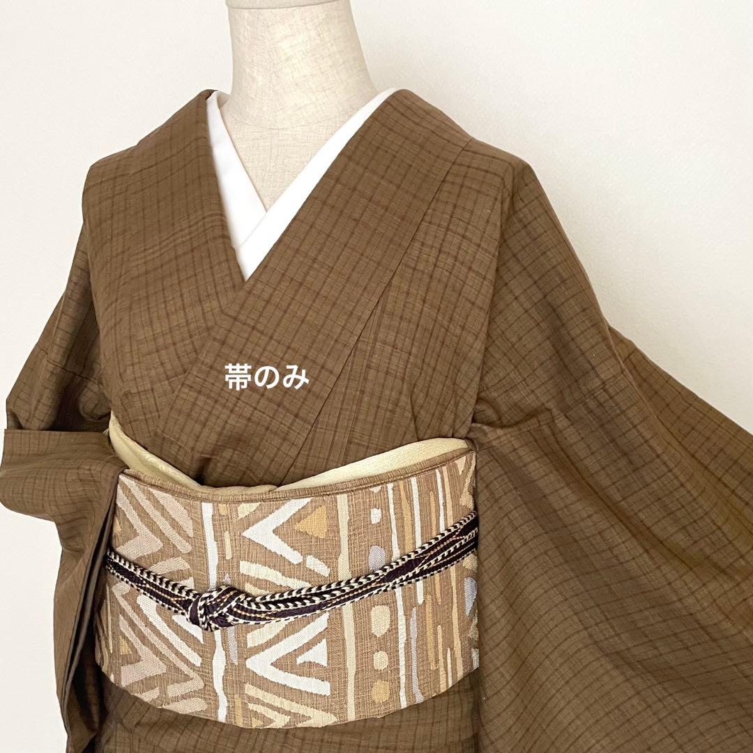 しつけ付き 雪輪飛び柄小紋 100亀甲絣十日町紬 - メルカリ