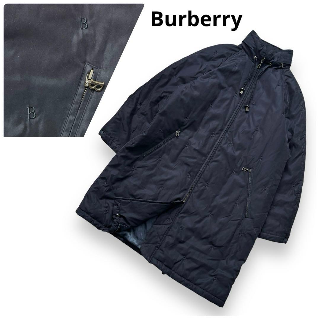 Burberry London　B刺繍　総柄　モッズコート　ロングコート　黒　M 楽天市場】バーバリー モッズコートの通販