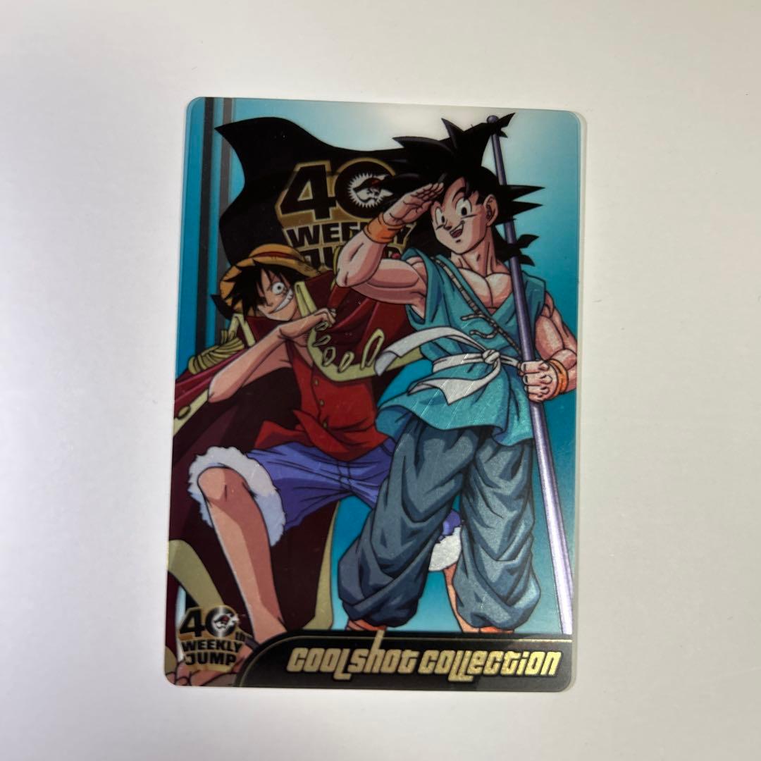 ドラゴンボール&ワンピース40周年コラボウエハースカード - メルカリ