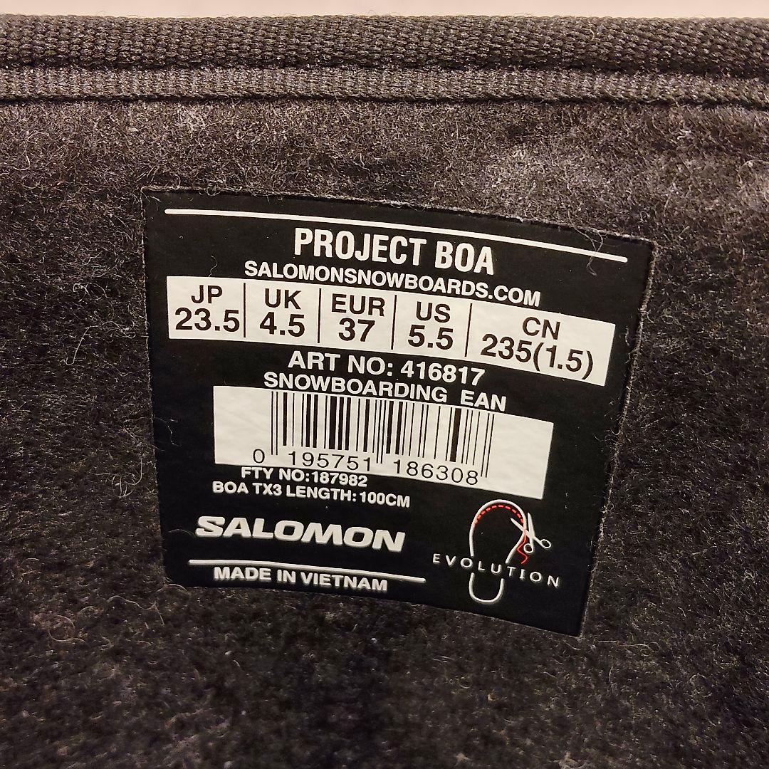 SALOMON 23.5〜24.0cm キッズ ジュニア スノーボード ブーツ