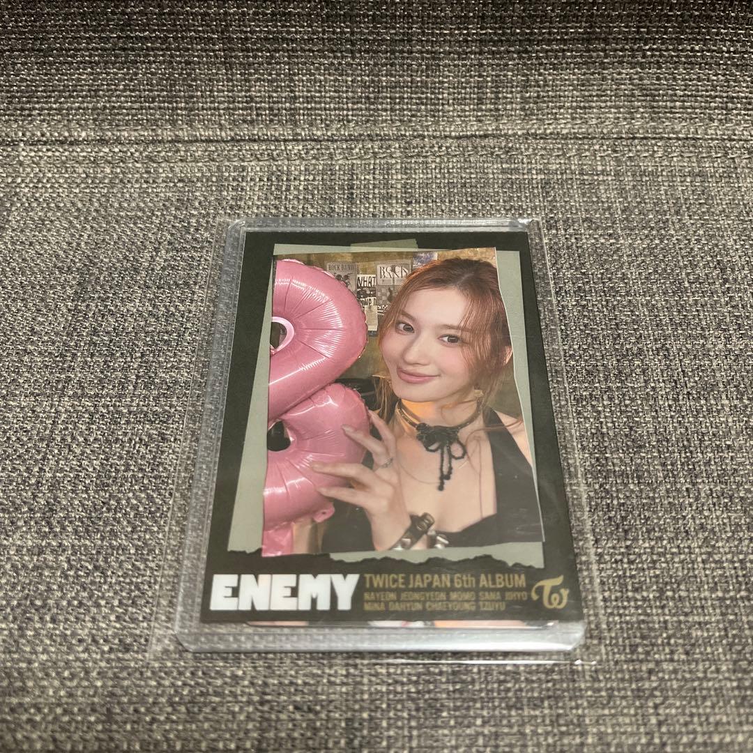 TWICE ENEMY JYP 購入特典 トレカ サナ - メルカリ