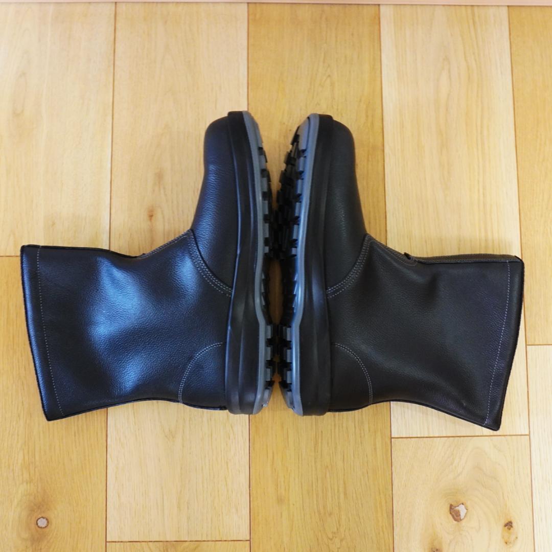 新品未使用 シモン 安全靴 SS44 26.5cm 黒 半長靴 日本製 牛革