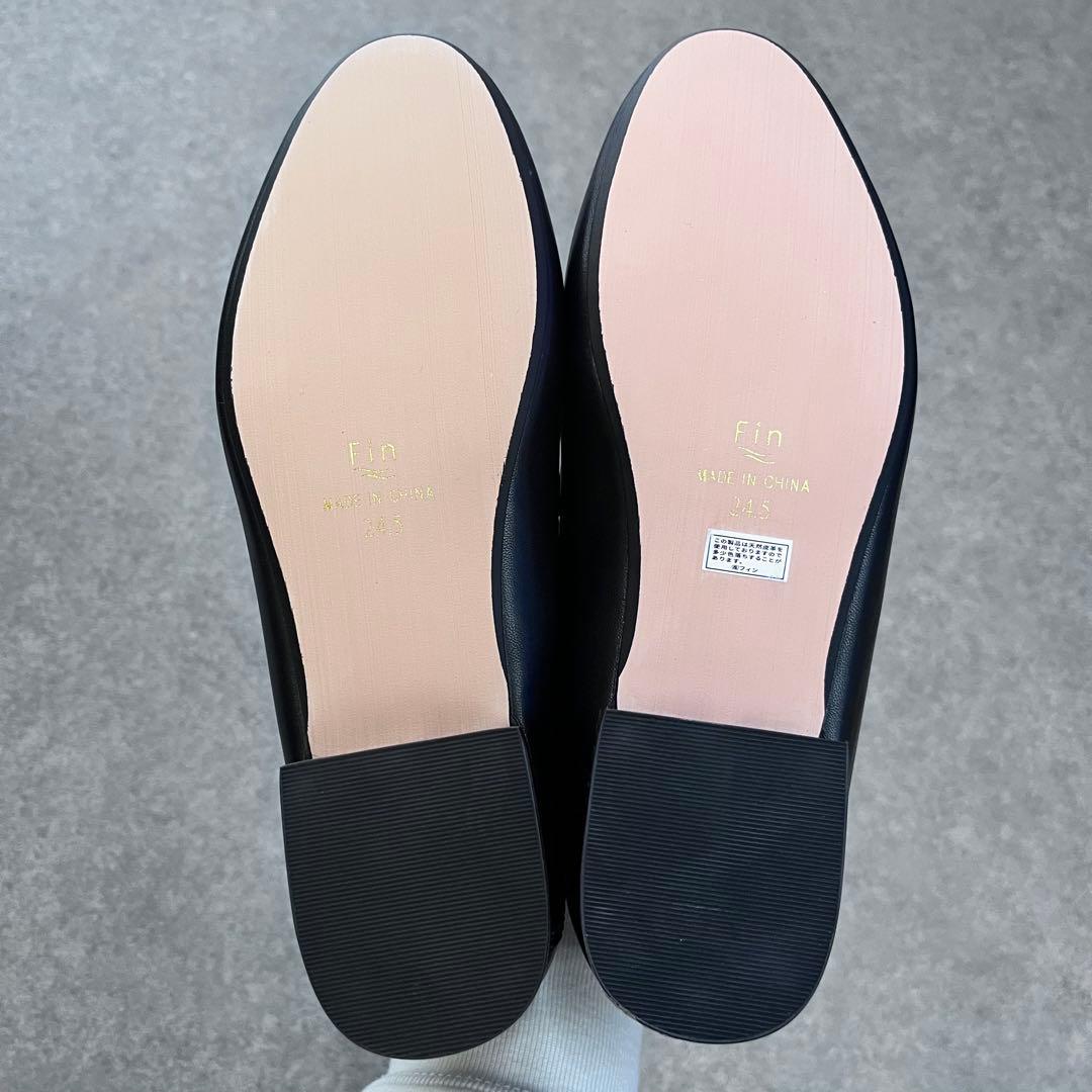 新品半額】フィン 本革ビットローファー黒24.5cm - メルカリ