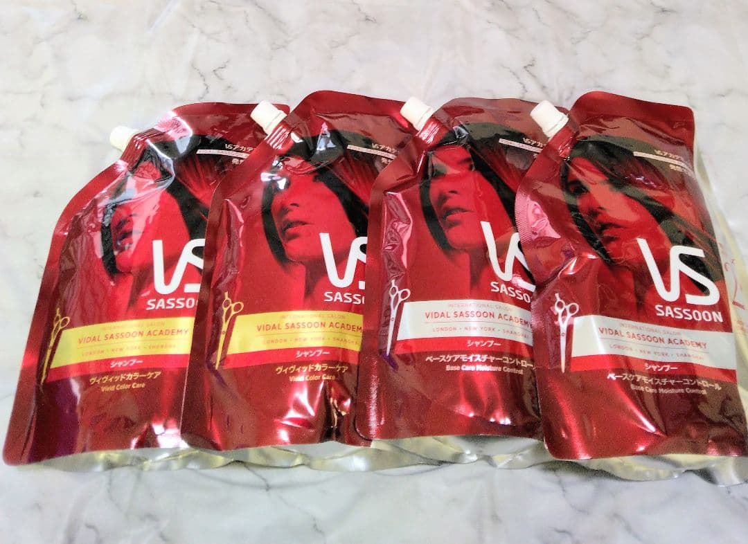 最終価格‼️　Vidal Sassoon シャンプー 800ml × 4個セット ヴィダルサスーン ヴィダル サスーン シャンプー ベースケア