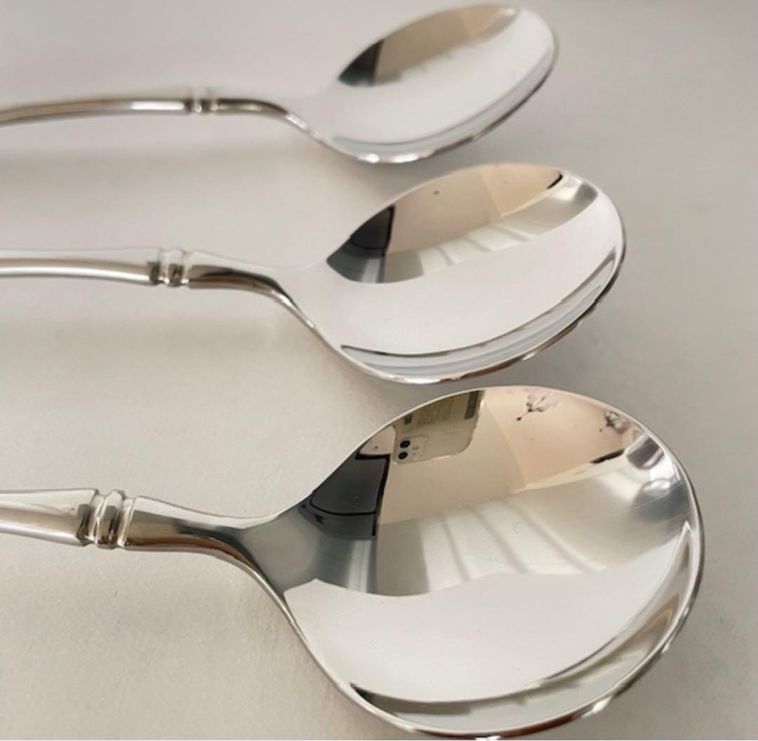 AZUMA(アヅマ) インペリアル 18-18 スープスプーン5本他セット - メルカリ