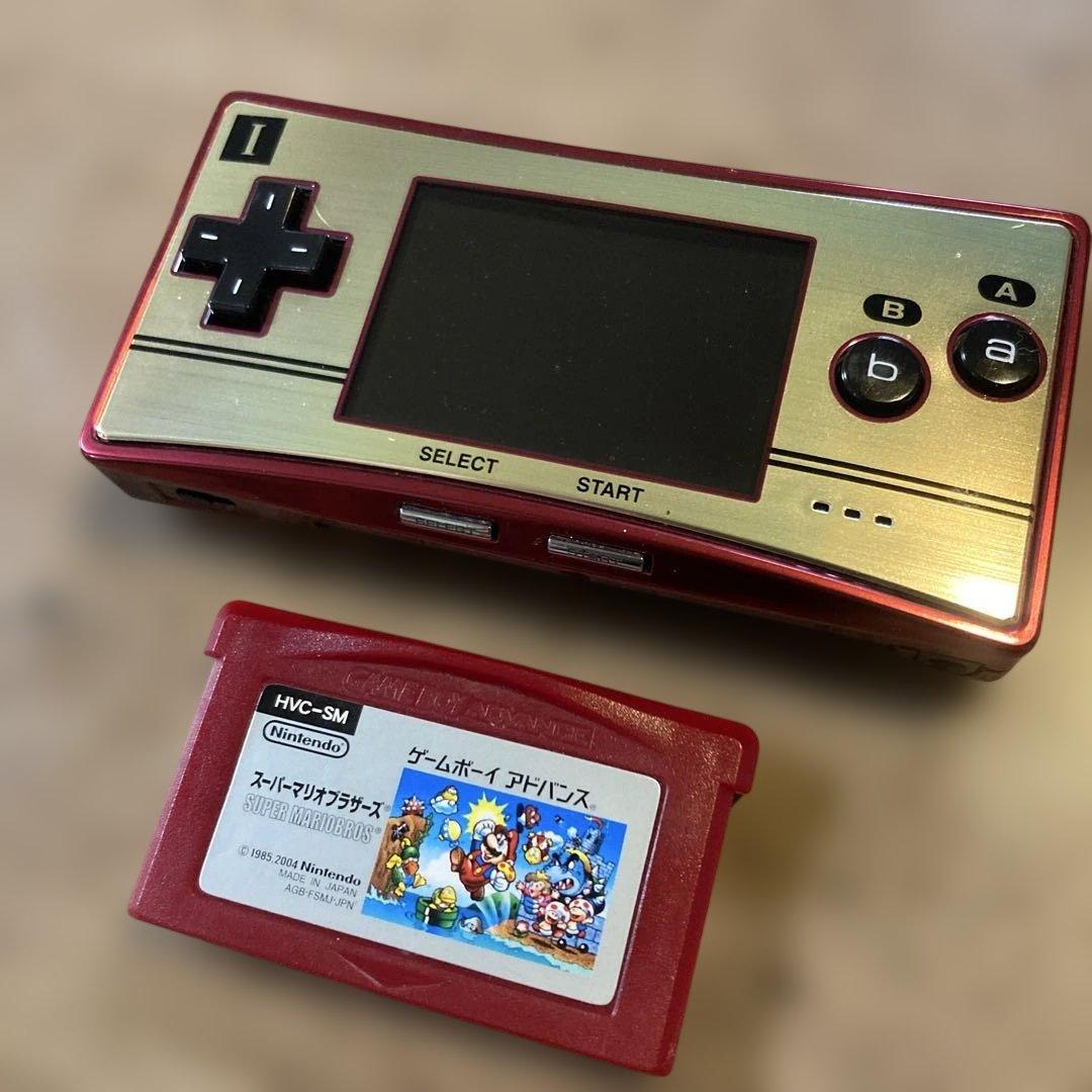 GAMEBOYmicroゲームボーイミクロ ファミコンカラー20周年記念モデル